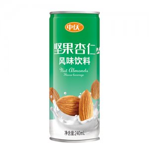 中仸堅(jiān)果杏仁風(fēng)味飲料240ml瓶裝