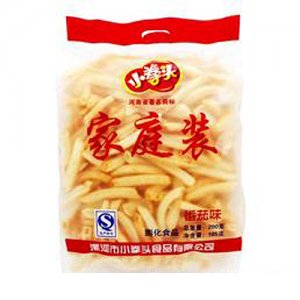 小拳頭家庭裝薯?xiàng)l番茄味200g