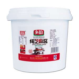 鄉(xiāng)韻純芝麻醬餐飲裝5kg