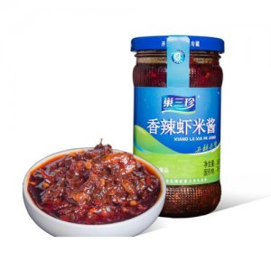 巢三珍安徽合肥特產(chǎn)香辣蝦米醬