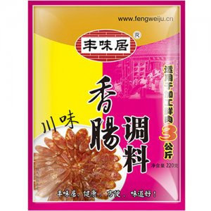 豐味居川味香腸調(diào)料220g