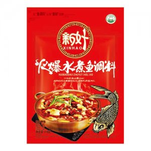 新好火爆水煮魚調(diào)料210g