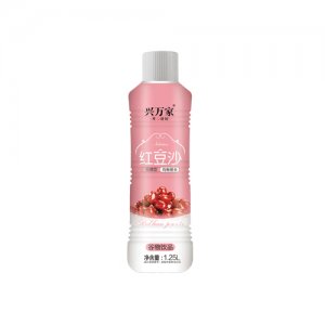 興萬(wàn)家紅豆沙飲品1.25l