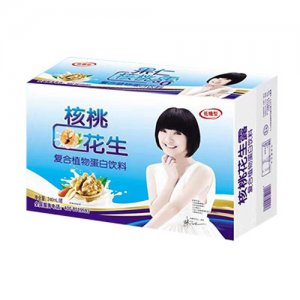 龐迪核桃花生復合植物蛋白飲料240ml罐
