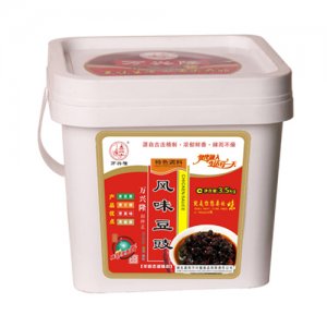 萬(wàn)興隆風(fēng)味豆豉特色調(diào)料3.5kg