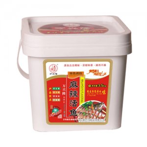 萬(wàn)興隆麻辣活魚特色調(diào)料3.5kg