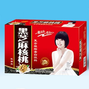 龐迪黑芝麻核桃低糖型復合植物蛋白飲品