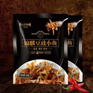 松源錦麟錦麟豆豉小魚(yú)50g