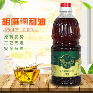 昊裕胡麻調(diào)和油1.8L