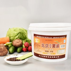 何信北京風(fēng)味黃醬3千克