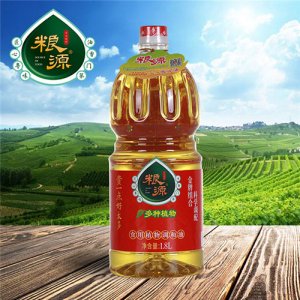 糧源多種植物食用植物調(diào)和油1.8L