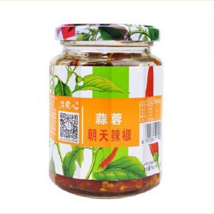 老實(shí)人蒜蓉 朝天辣椒 260g