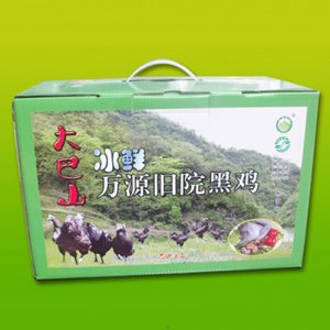 青青巴山大巴山冰鮮萬(wàn)源舊院黑雞禮盒
