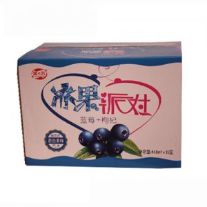 酷e百冰果派對藍莓+枸杞混合果味汽水