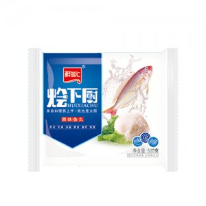 鮮多匯原味魚(yú)丸-500克