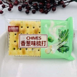 潤(rùn)德康香蔥味梳打發(fā)酵餅干