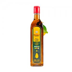 醇自然菜籽油四級0.5L玻璃瓶裝