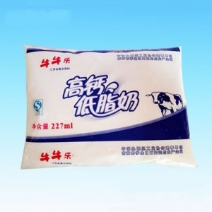 牛牛樂(lè)高鈣低脂奶227ml