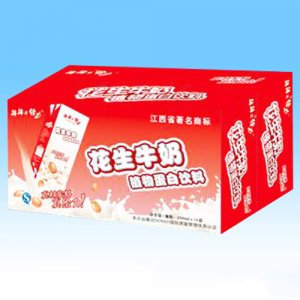 牛牛樂(lè)花生牛奶橫箱