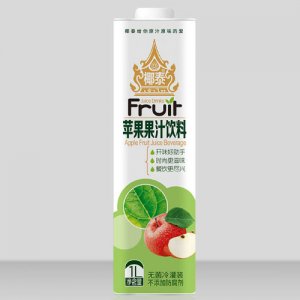 椰泰方盒蘋(píng)果果汁1L