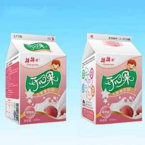 牛牛樂(lè)開心果乳酸菌蜜桃味200ml