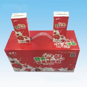 牛牛樂(lè)草莓酸優(yōu)乳