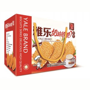 雅樂奶油拉花餅干箱裝