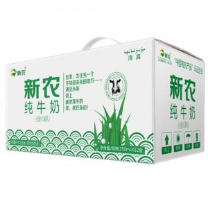 新農純牛奶（全脂滅菌乳）