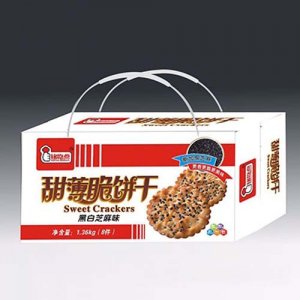 銘吃點(diǎn)甜薄脆餅干黑白芝麻味1.36kg