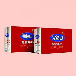 完達(dá)山甄智牛奶12盒