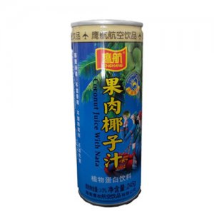 鷹航果肉椰子汁245g