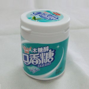 凱得靈清爽薄荷口味口香糖88克