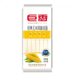 巨香經(jīng)典玉米風(fēng)味掛面800克