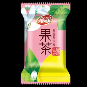 親親爆漿果茶軟糖檸檬紅茶味