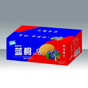 臺趣藍枸餅干