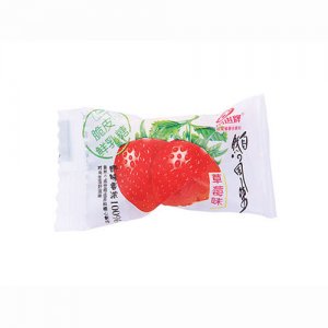 前進牌脆皮鮮乳糖草莓味