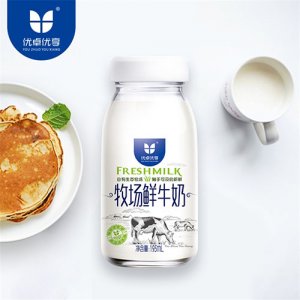 優(yōu)卓優(yōu)享牧場鮮牛奶195ml