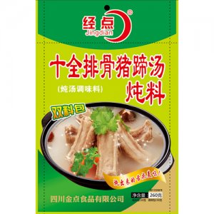 經(jīng)點(diǎn)十全排骨豬蹄湯燉料260g