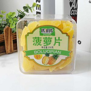 優(yōu)加優(yōu)菠蘿片200克