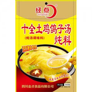 經(jīng)點(diǎn)十全土雞鴿子湯燉料260g