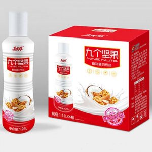 真英雄九個堅果蛋白飲料1.25Lx6