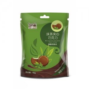 可味抹茶夾心棋子立式袋巧克力40克5粒