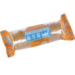 廣嘉旺新早餐餅干（牛奶味）168g