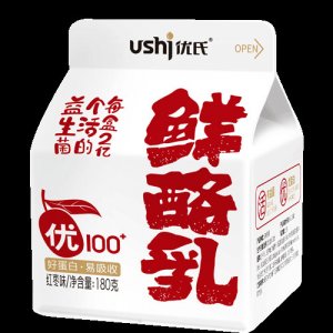 優(yōu)氏鮮酪乳紅棗為180g