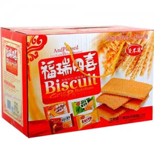 愛不離福瑞四喜餅干（紅）