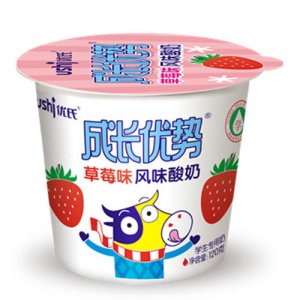 優(yōu)氏成長(zhǎng)優(yōu)勢(shì)草莓味風(fēng)味酸奶
