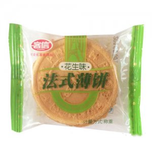 客信法式薄餅花生味