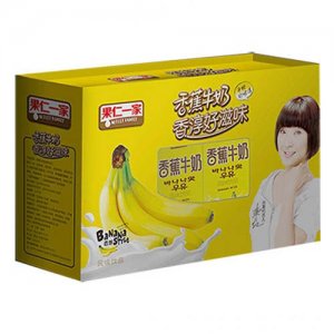果仁一家香蕉開(kāi)窗禮盒禮盒