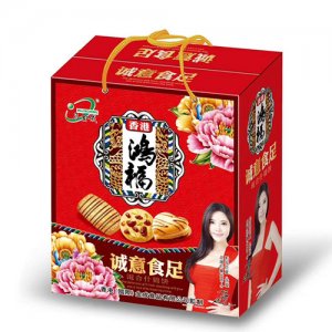 馬金成香港鴻?；旌鲜插\餅干禮盒