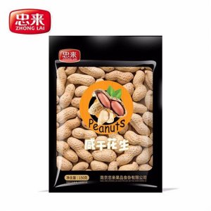 忠來(lái)咸干花生150g